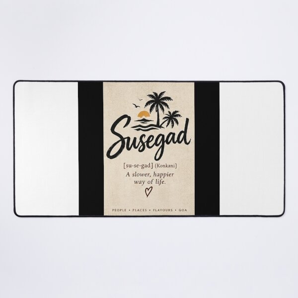 Item preview, Susegad Konkani — Slower Happier Way of Life designed and sold by Goanheartprints.