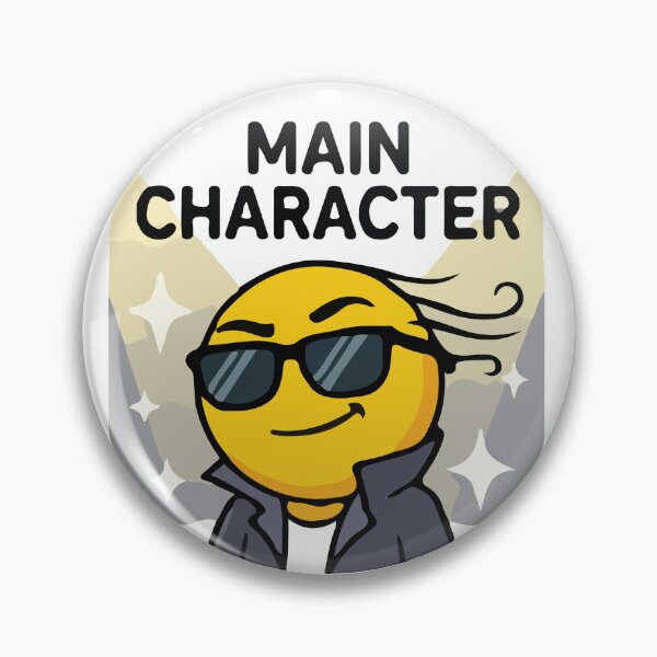 Item preview, Emote Emoji Main Character Main Character designed and sold by Innovartxt.
