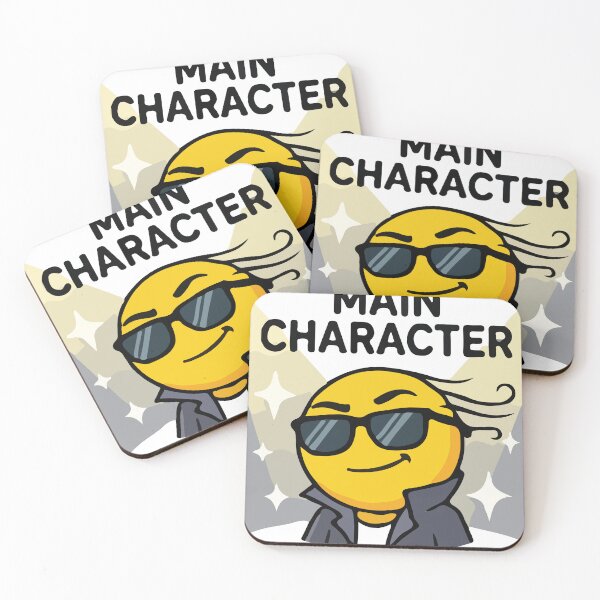 Item preview, Emote Emoji Main Character Main Character designed and sold by Innovartxt.