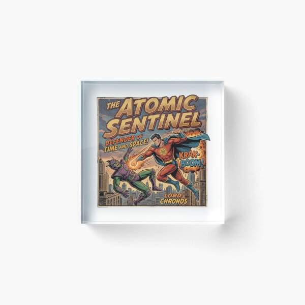 Item preview, Copy of Copy of Retro Heroes Saving The Day - Vintage Comic Book Cover designed and sold by rich-moda.