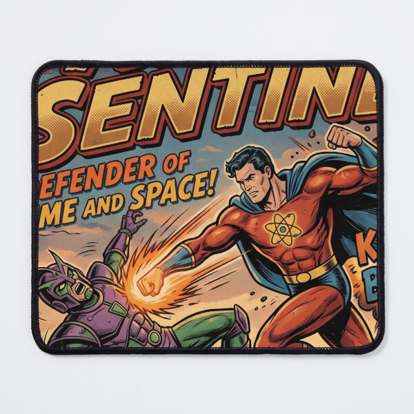 Item preview, Copy of Copy of Retro Heroes Saving The Day - Vintage Comic Book Cover designed and sold by rich-moda.