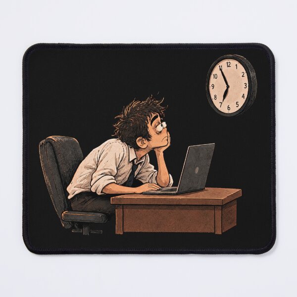 Item preview, Waiting for 7 – Funny Work & Office Humor designed and sold by Jollivane Studio.