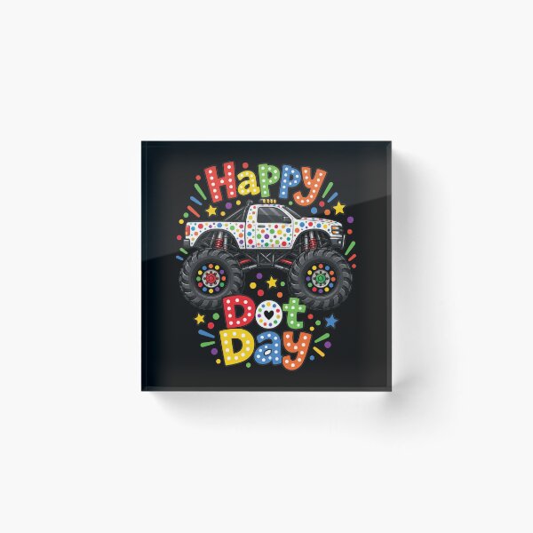 Item preview, Happy Dot Day, Monster Truck Polka Dot designed and sold by KodiakMillyy.