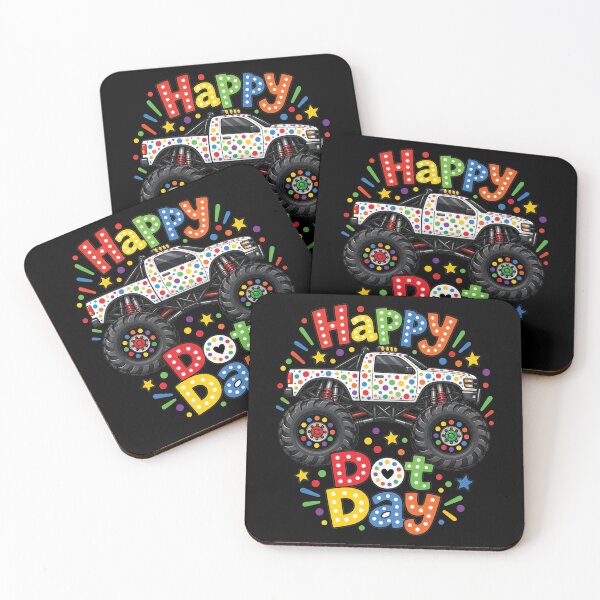 Item preview, Happy Dot Day, Monster Truck Polka Dot designed and sold by KodiakMillyy.