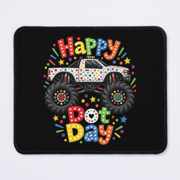 Item preview, Happy Dot Day, Monster Truck Polka Dot designed and sold by KodiakMillyy.