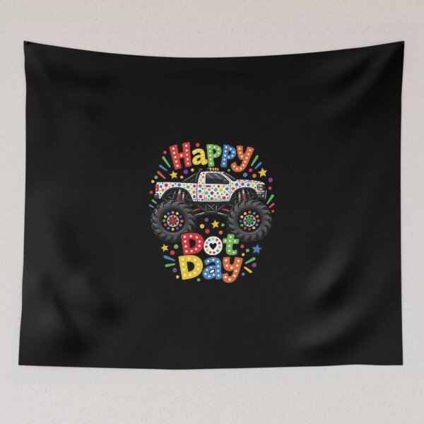 Item preview, Happy Dot Day, Monster Truck Polka Dot designed and sold by KodiakMillyy.