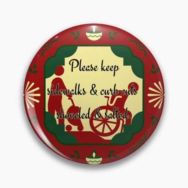 Item preview, Winter Sidewalk Accessibility Awareness | Yule designed and sold by -Archie Alexandre-.