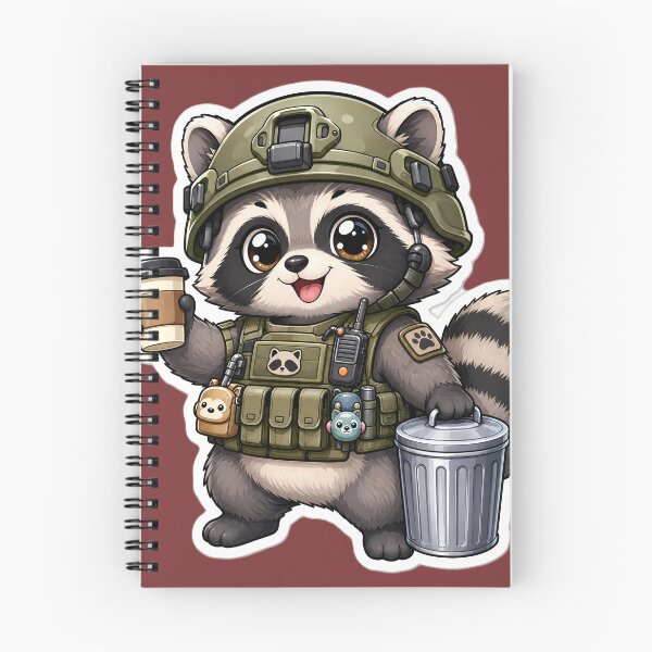 Item preview, Tactical Raccoon- Cute Military Trash Panda designed and sold by Fort Chiswell Trading Company.