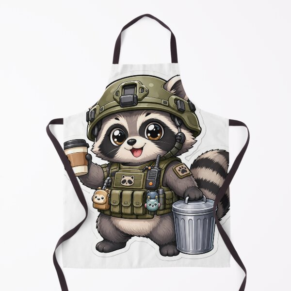 Item preview, Tactical Raccoon- Cute Military Trash Panda designed and sold by Fort Chiswell Trading Company.