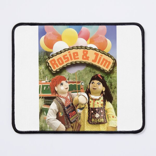 Item preview, Rosie and Jim Inspired Vintage Canal Boat Cartoon Design designed and sold by stado.