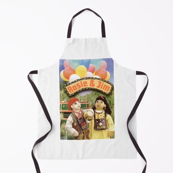 Item preview, Rosie and Jim Inspired Vintage Canal Boat Cartoon Design designed and sold by stado.