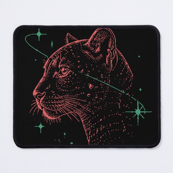 Item preview, Celestial Leopard: Cosmic Big Cat Portrait designed and sold by Anugrah januar.