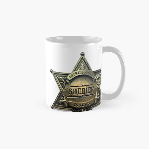 Item preview, Vintage Western Sheriff Town Illustration with Rustic Old West Style designed and sold by OmaKaSe.