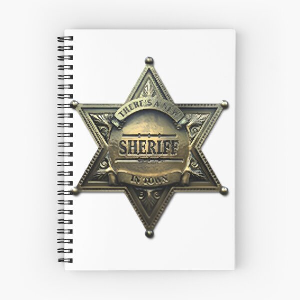 Item preview, Vintage Western Sheriff Town Illustration with Rustic Old West Style designed and sold by OmaKaSe.