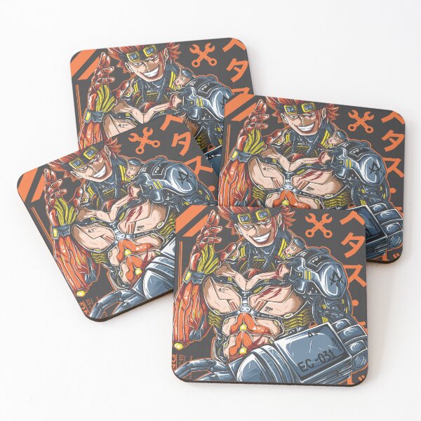 Item preview, Eustass "Captain" Kid - High Resolution PNG Illustration Cyberpunk / Mecha Style designed and sold by Abby130323.