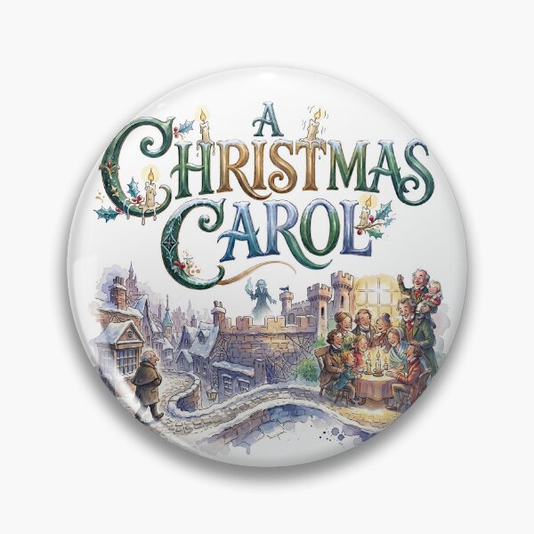 Item preview, A Christmas Carol - The Musical - Whimsical Theater Art designed and sold by Lyric Vault - Rock on.
