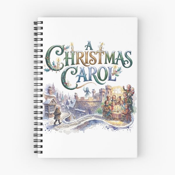 Item preview, A Christmas Carol - The Musical - Whimsical Theater Art designed and sold by Lyric Vault - Rock on.