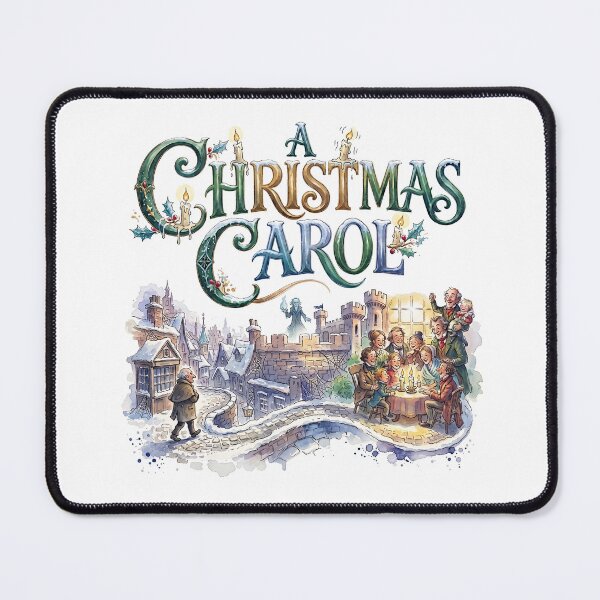 Item preview, A Christmas Carol - The Musical - Whimsical Theater Art designed and sold by Lyric Vault - Rock on.