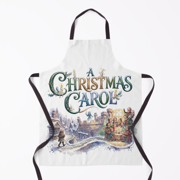 Item preview, A Christmas Carol - The Musical - Whimsical Theater Art designed and sold by Lyric Vault - Rock on.