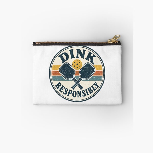 Item preview, Dink Responsibly - Pickleball Humor designed and sold by CampAndCoast.