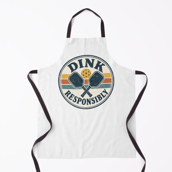 Item preview, Dink Responsibly - Pickleball Humor designed and sold by CampAndCoast.