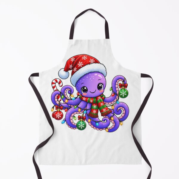 Item preview, Christmas Octopus Cute Holiday Sea Creature Design for Ocean Lovers designed and sold by Teetreasure2.