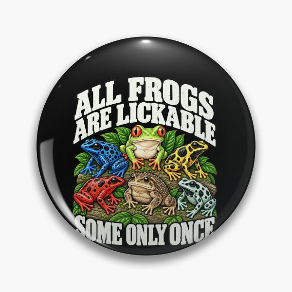 Item preview, Some Only Once Funny Poison Frog Warning designed and sold by elderberry.