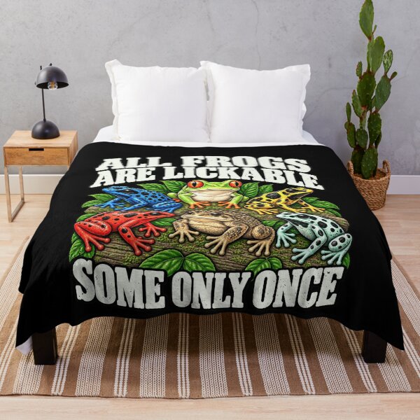 Item preview, Some Only Once Funny Poison Frog Warning designed and sold by elderberry.
