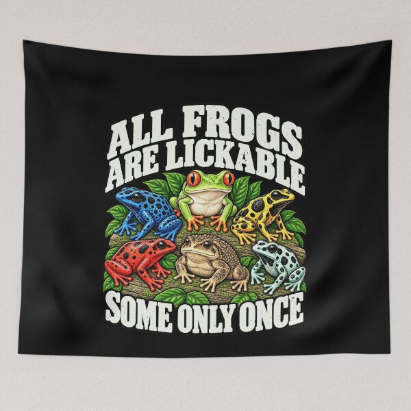 Item preview, Some Only Once Funny Poison Frog Warning designed and sold by elderberry.