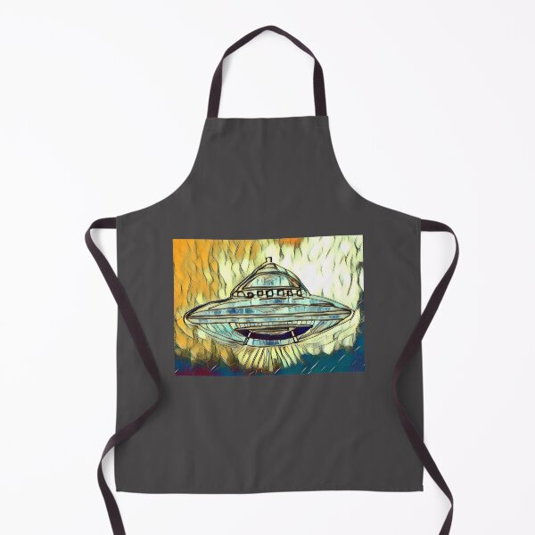 Item preview, Mystical UFO Abduction Art with Alien Spaceship Illustration designed and sold by Yamato Crow.