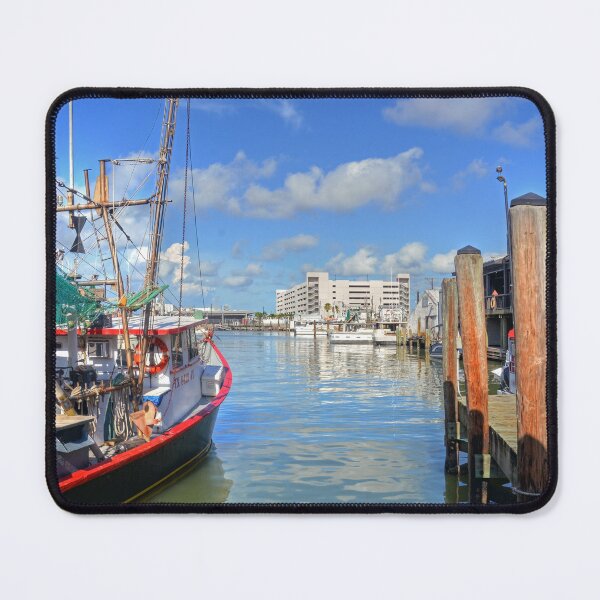 Item preview, Fishing Boat at Urban Dockside designed and sold by Savannah Gibbs.