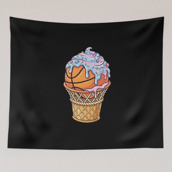 Item preview, Gems Basketball Ice Cream Drip Sweet Hoops designed and sold by vtv14.