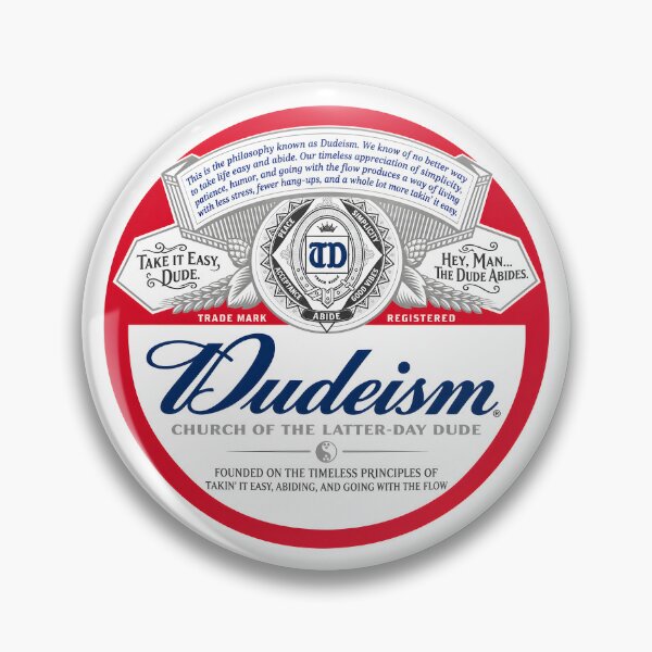 Item preview, Dudesim Label designed and sold by Dudeist Designs.