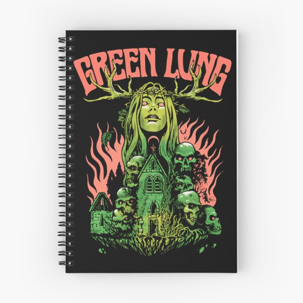 Item preview, Green Lung Forest Church Occult Metal Art designed and sold by MichaelsqStudio.