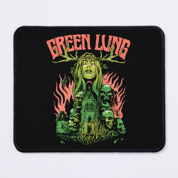 Item preview, Green Lung Forest Church Occult Metal Art designed and sold by MichaelsqStudio.