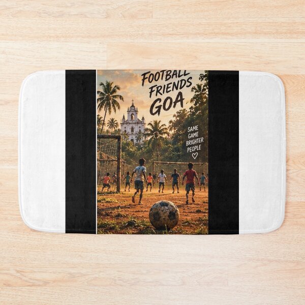 Item preview, Goan Village Football Friends Sun Community designed and sold by Goanheartprints.