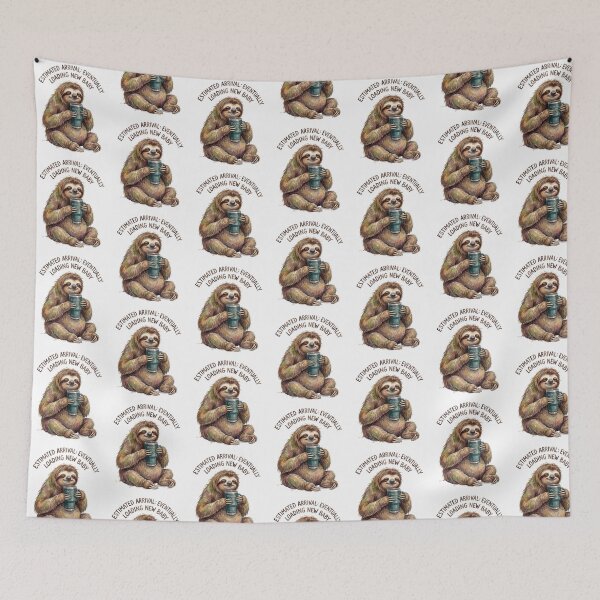 Item preview, Pregnancy Loading Sloth designed and sold by Tiffany Roy.