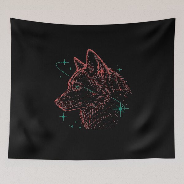 Item preview, Cosmic Canine Line Art designed and sold by Anugrah januar.
