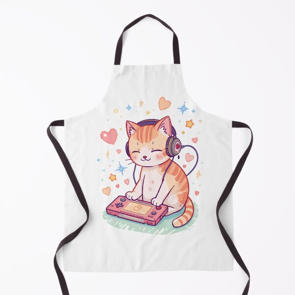 Item preview, Cozy Gamer Cat - Lo-Fi Retro Handheld Console T-Shirt designed and sold by MoodPeel_ .