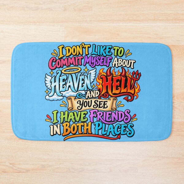 Item preview, Friends in High and Low Places designed and sold by Quote Gallery.