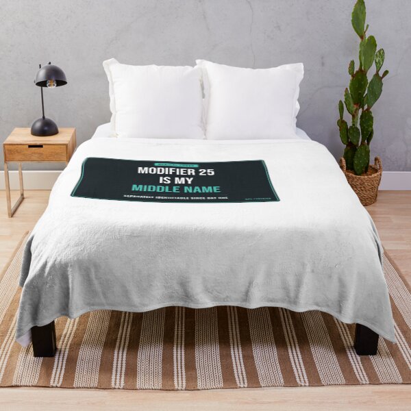 Item preview, Modifier 25 Is My Middle Name Medical Coder designed and sold by SlowMadeShelf.