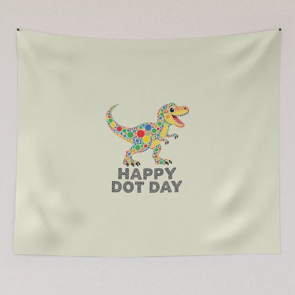 Item preview, Happy Dot Day, Funny Polka Dot T-Rex 2 designed and sold by KodiakMillyy.