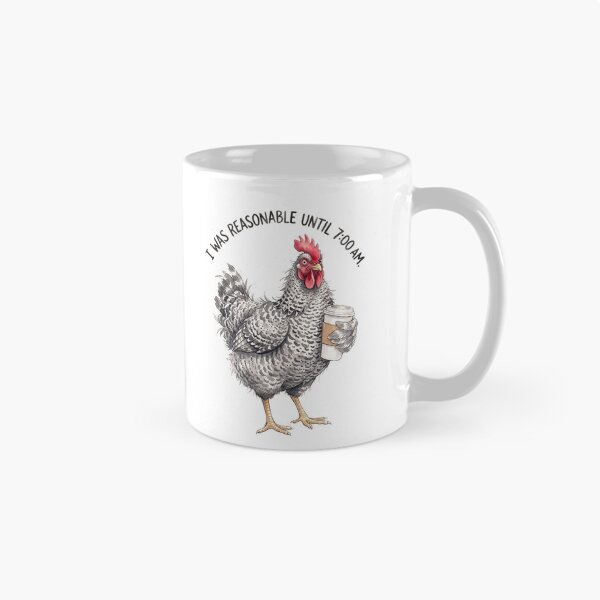 Item preview, Morning Hen Coffee Rooster designed and sold by Tiffany Roy.