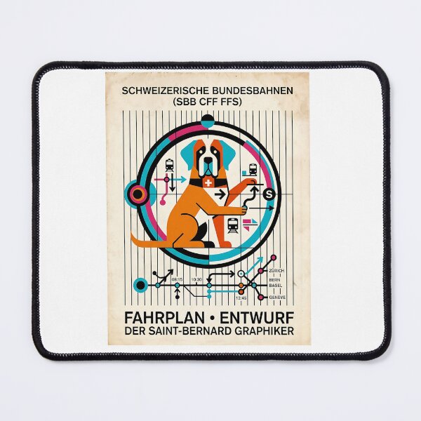 Item preview, Saint Bernard Timetable Designer designed and sold by PictoVibe.