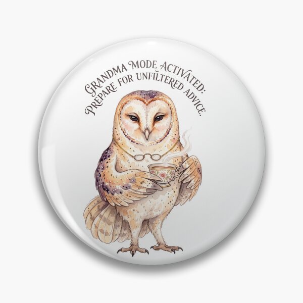 Item preview, Grandma Barn Owl Advice designed and sold by Tiffany Roy.
