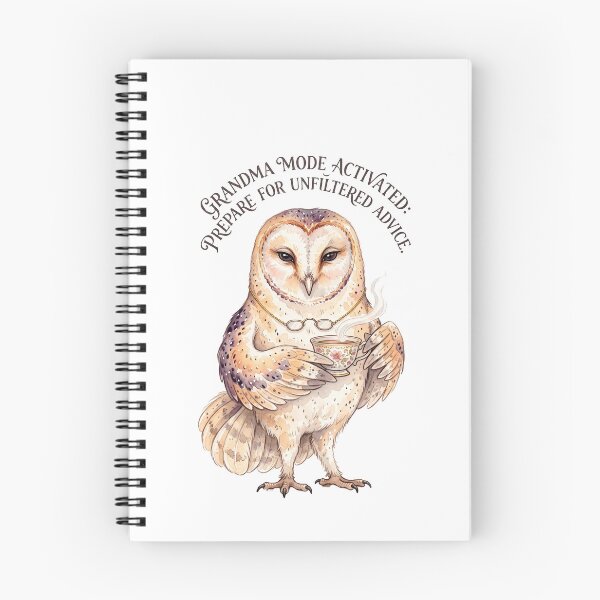 Item preview, Grandma Barn Owl Advice designed and sold by Tiffany Roy.