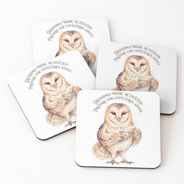 Item preview, Grandma Barn Owl Advice designed and sold by Tiffany Roy.