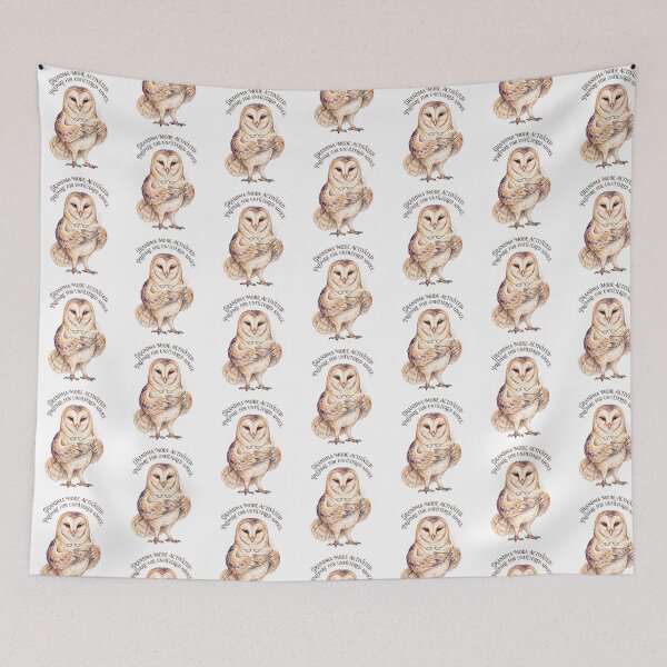 Item preview, Grandma Barn Owl Advice designed and sold by Tiffany Roy.