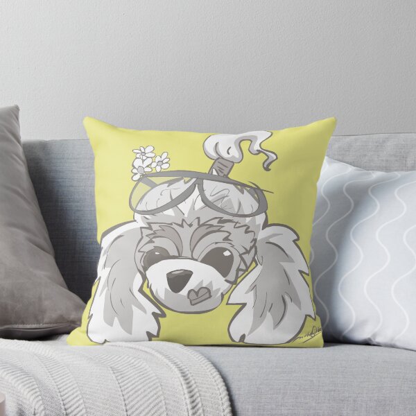 Item preview, Bichon Frise Street Style Portrait designed and sold by ArtMailsonCello.