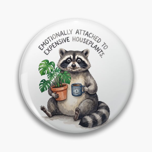 Item preview, Plant Lady Raccoon Coffee designed and sold by Tiffany Roy.